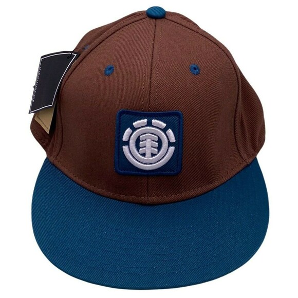 Element Skateboards Fenwick Brown Chestnut Fitted HAT CAP SIZE S/MD Retro Style - Picture 3 of 12